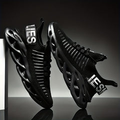 Men's Slip on Blade Sneakers Breathable Athletic Shoes