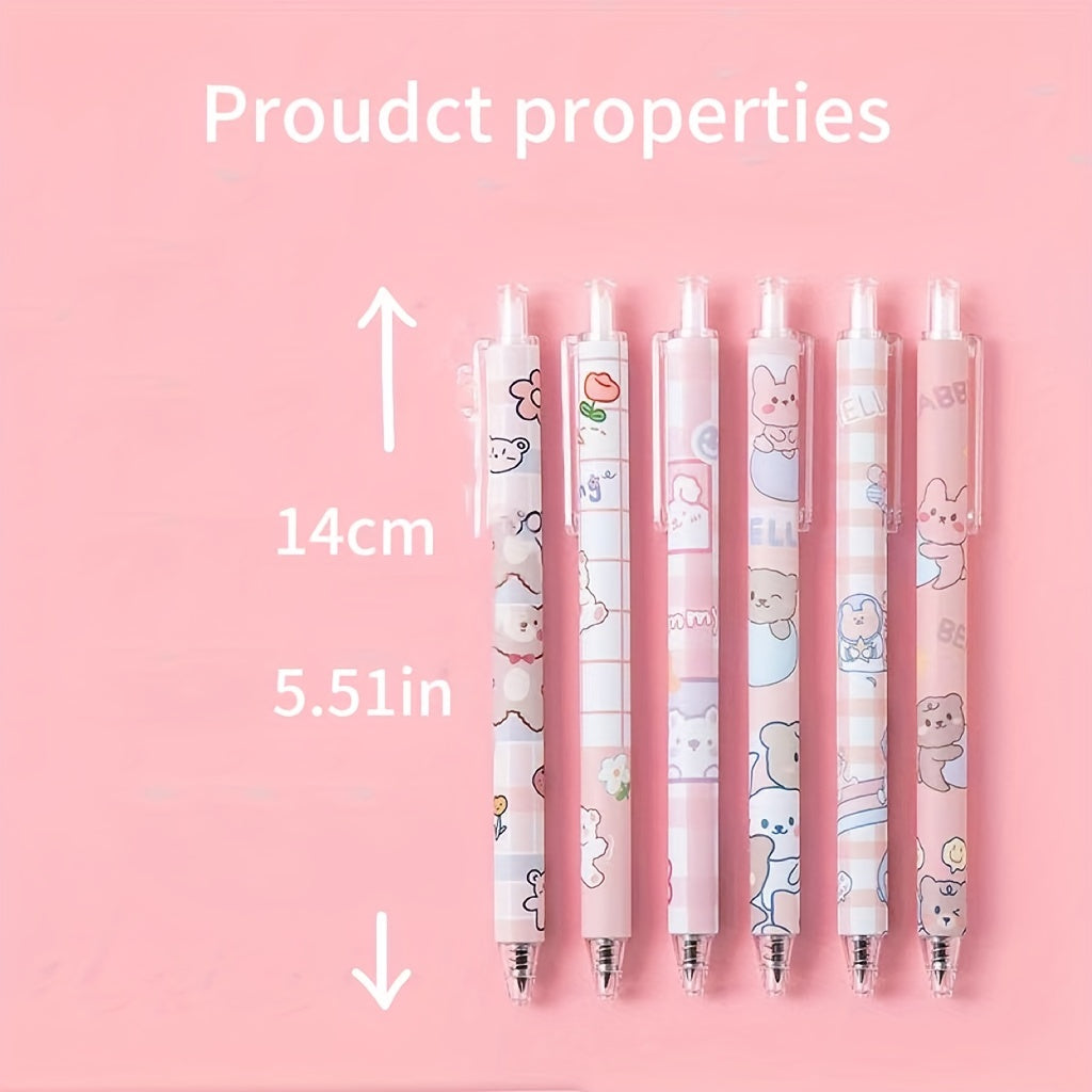 6pcs Eternal Pencil Technology Press with 0.5mm Core, No Sharpening Needed