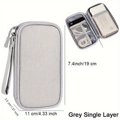 Travel Cable Organizer Bag Pouch Electronic Accessories Carry Case