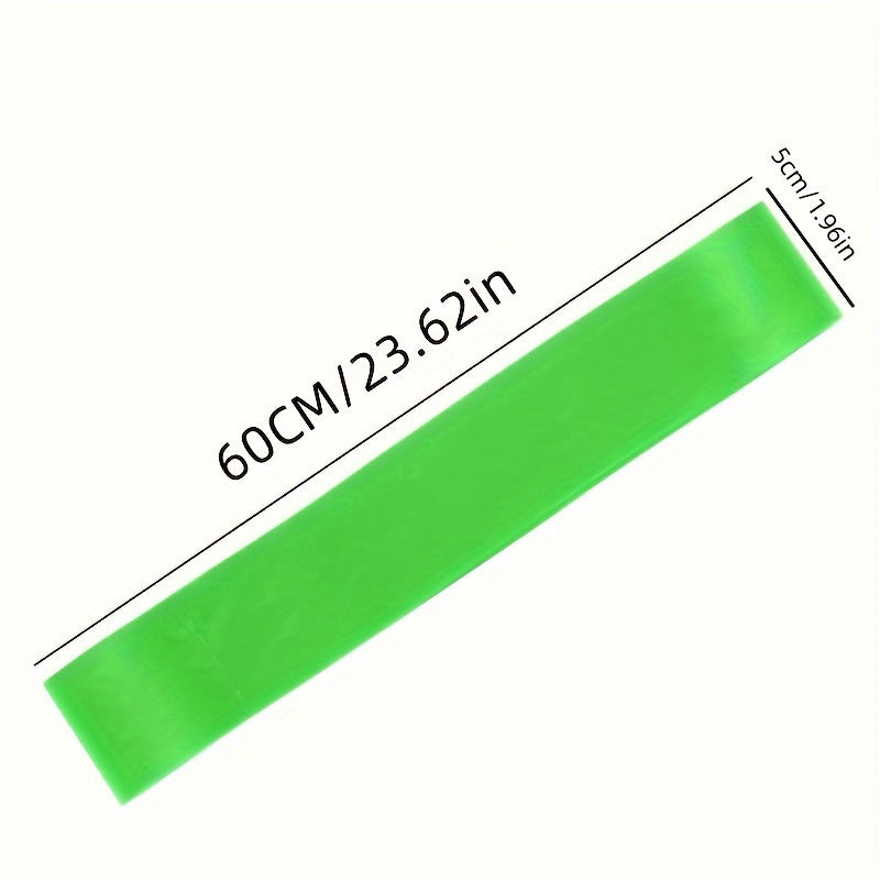 5pcs Yoga Elastic Resistance Belt for Strength Training Squat Hip Lifting