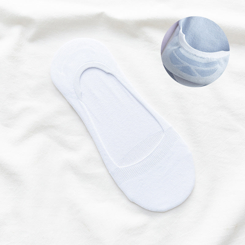 Invisible Socks Women's Stockings Breathable Lightweight Solid Socks
