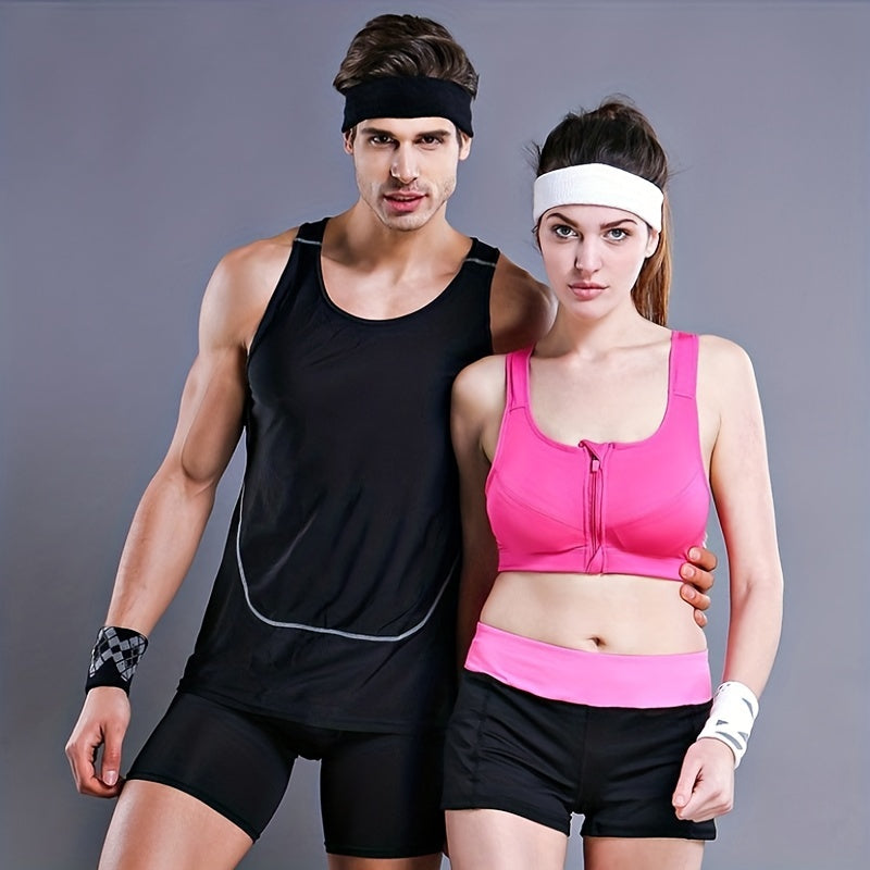 Unisex Sports Sweat Absorbent Headband Hairband for Fitness Yoga