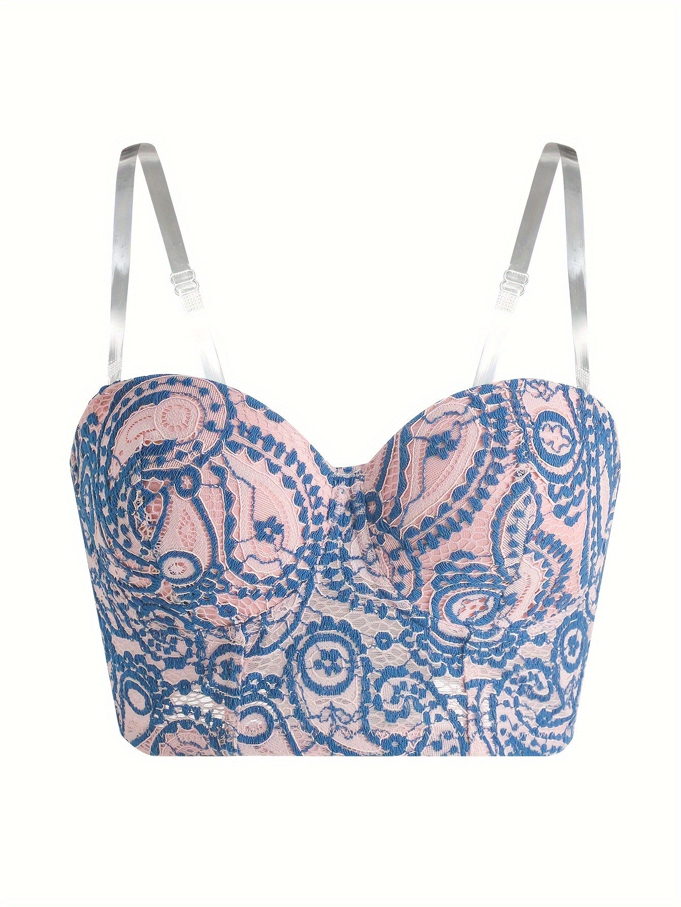 Push Up Lace Bra Comfortable Embroidered Lingerie