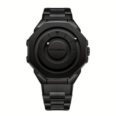 Foxbox Retro Magnetic Watch Unisex Stainless Steel Case & Band
