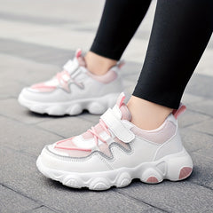 Girl's Chunky Shoes Soft Sole Casual Sneakers For Kids