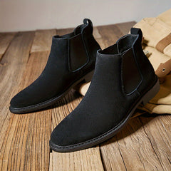 Men's Pointed Toe Chelsea Boots