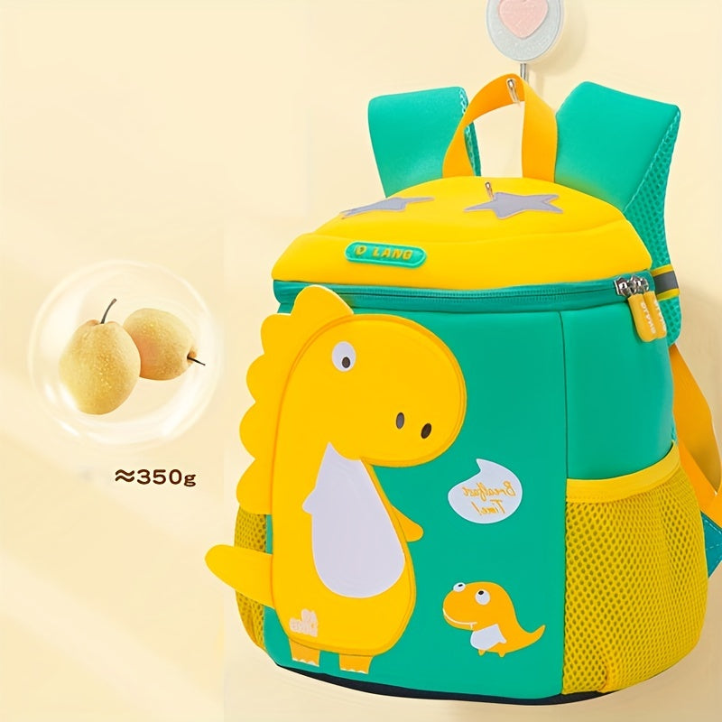 Kindergarten Primary School Cartoon Schoolbag Boys Girls Dinosaur Backpack