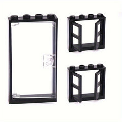 1x4x6 DIY House Building Block Toys Set - Compatible with No 60594, 60603, 60608