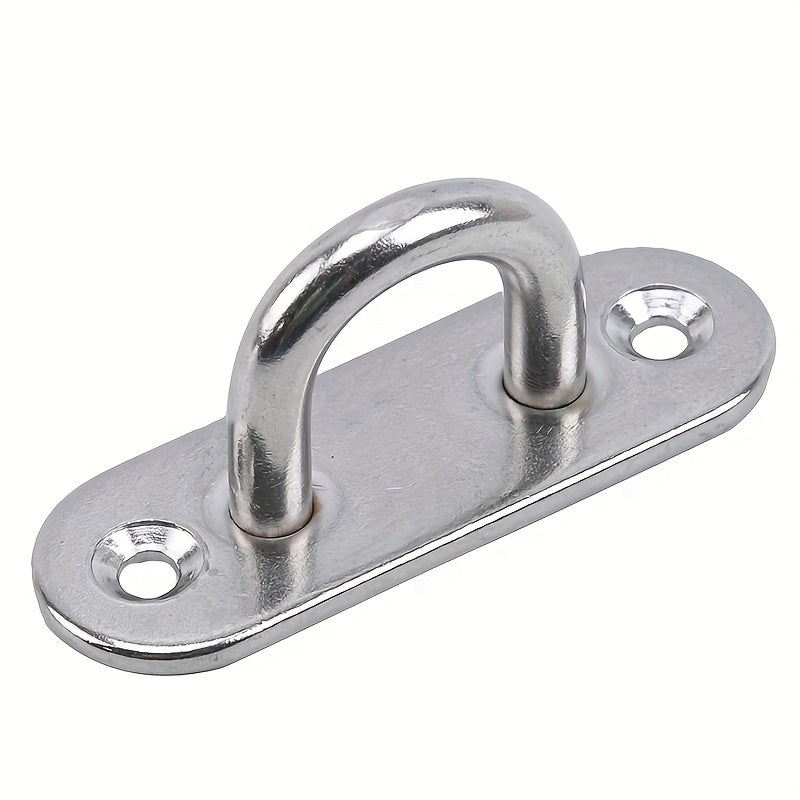 Heavy Duty Stainless Steel Pad Eye for Yoga Hammock Swing
