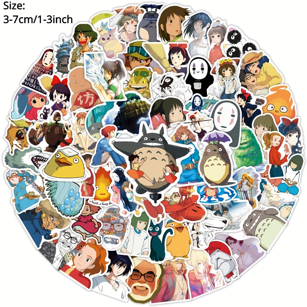 100pcs Anime Cartoon Series Graffiti Stickers Waterproof DIY Creative