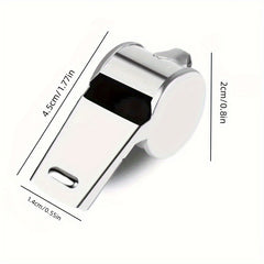 3pcs Stainless Steel Whistles Set for Sports Competitions