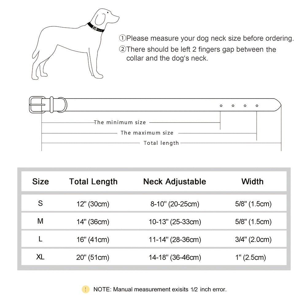 Custom Bling PU Leather Dog Collar - Personalize Your Pet's Style