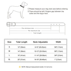 Custom Bling PU Leather Dog Collar - Personalize Your Pet's Style