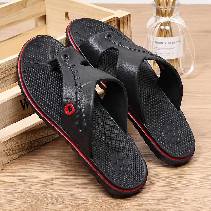 Men's Non-Slip Flip Flops Casual Slippers Indoor/Outdoor Shoes