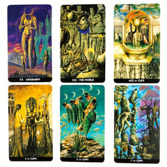 Surrealist Tarot Deck w/ QRCode Guidebook
