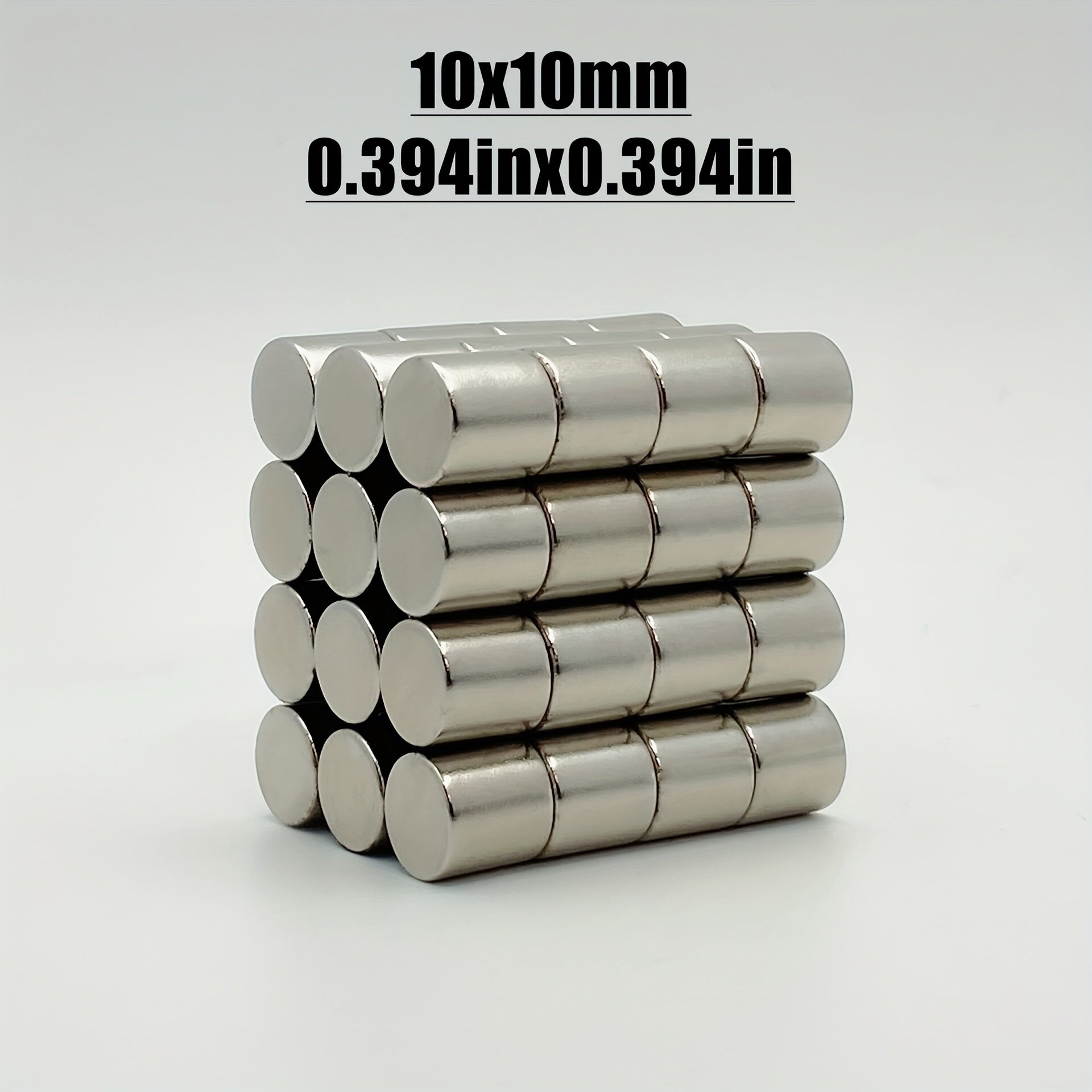 25x 10x10mm Neodymium Magnets Heavy Duty Rare Earth Crafts Construction Office