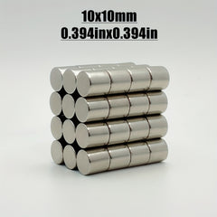 25x 10x10mm Neodymium Magnets Heavy Duty Rare Earth Crafts Construction Office