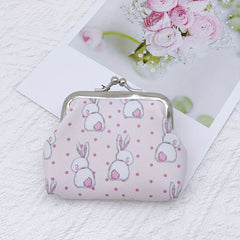 Girls Coin Purse Rabbit Pattern Coin Purse Bag Birthday Gift