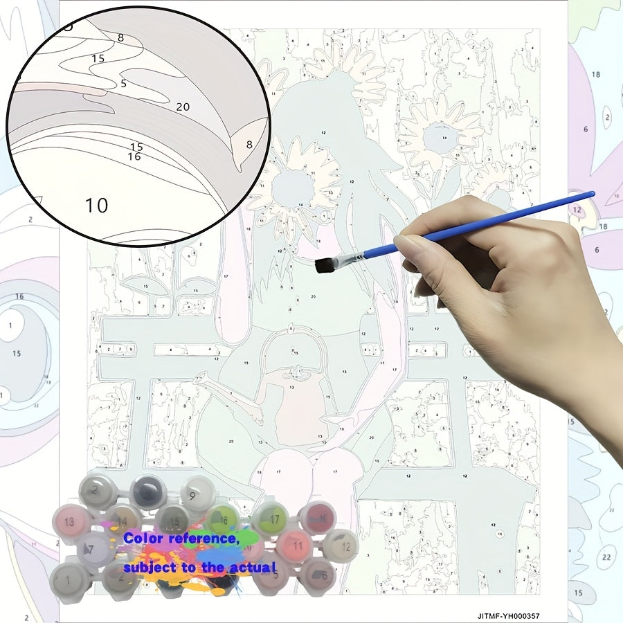 DIY Sunflower Girl Painting Kit for Beginners - Ideal Gift for Children