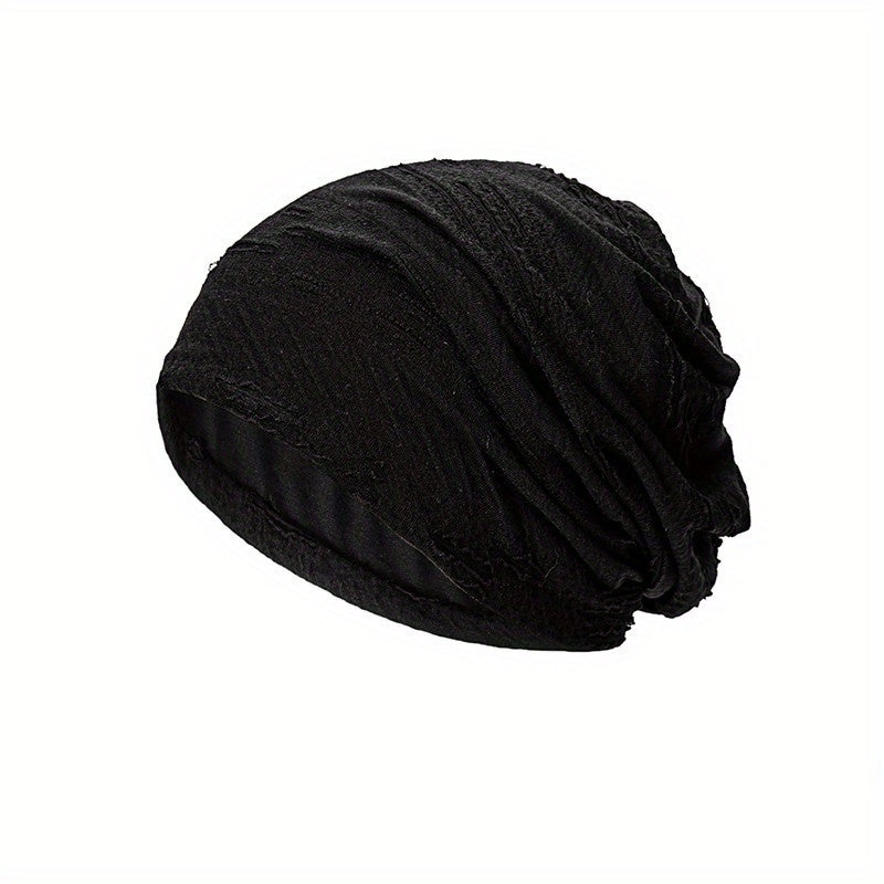 Warm Pile Hat Cold Hat Mens And Womens Pullover Hat Beanie Hat