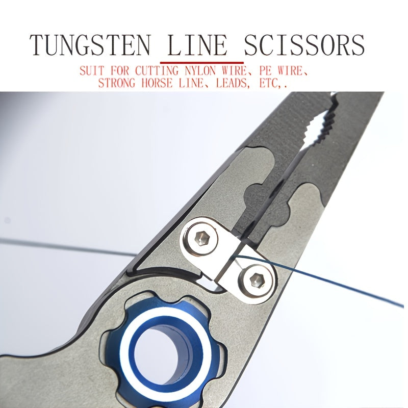 Stainless Steel Fishing Pliers Hook Remover Cutter