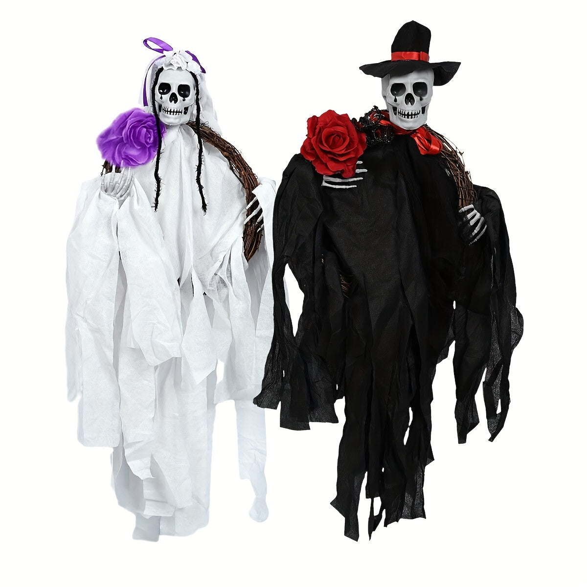 Halloween Skeleton Hanging Ghost Haunted House Props