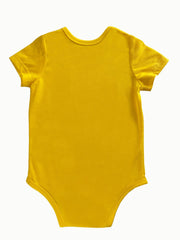 Chick Pattern Short Sleeve Onesie for Baby Boys & Girls
