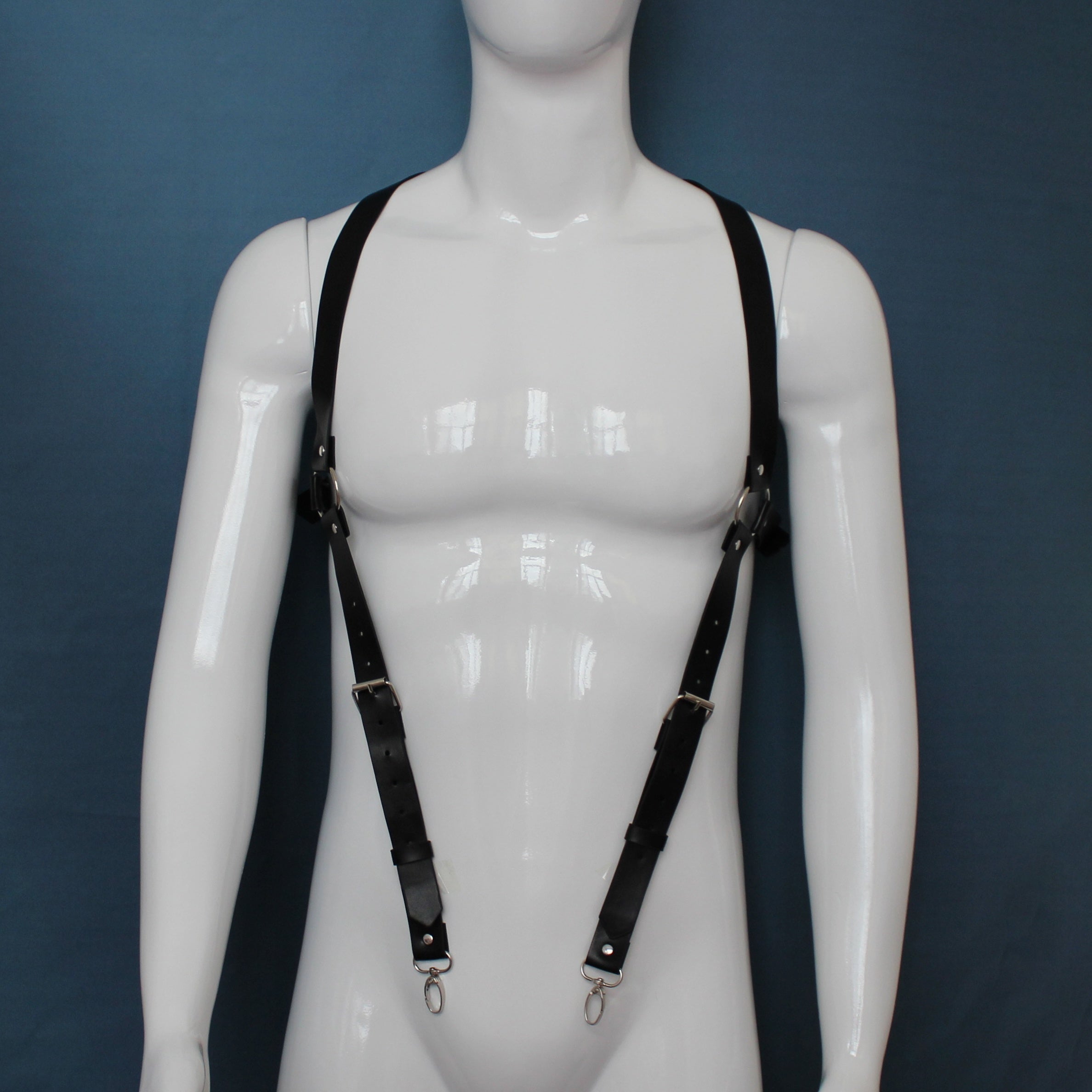 Men's Gothic Leather Suspenders
