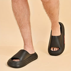 Men's Cloud Slides Pillow Slippers Lightweight Open toe Shoes