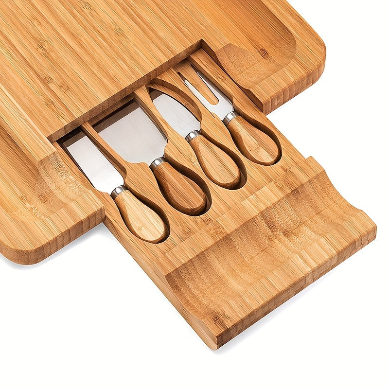 Bamboo Charcuterie Board Set - Perfect for Weddings