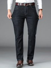 Men's Formal Jeans Business Dress Pants