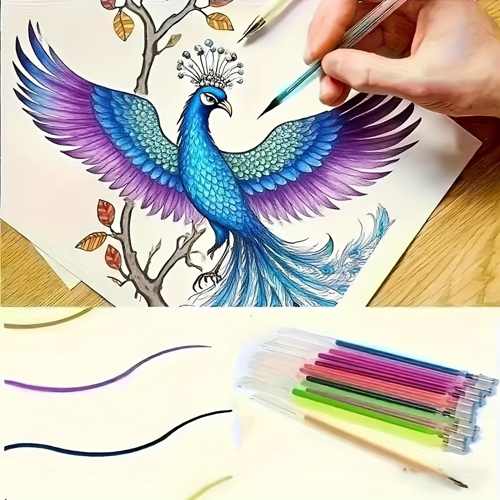 Fantasy Theme Colored Pen Set for Drawing & Doodling