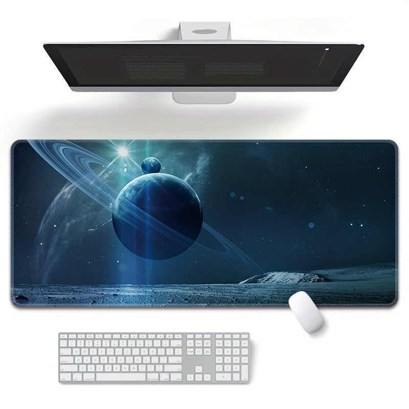 Planet Starry Sky Large Gaming Mouse Pad