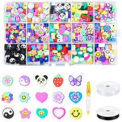 3000pcs Girls DIY Bracelet Beads Children's Gift