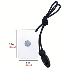 SOS Luminous Signal Mirror for Outdoor Emergency Adventure