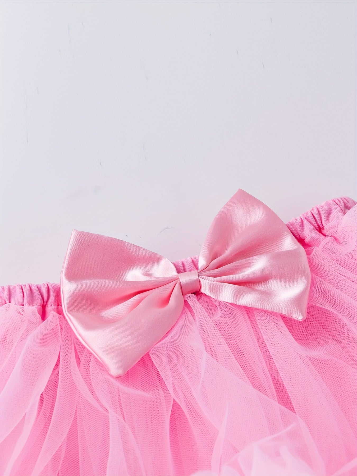 Baby Girls Bowknot Mesh Tutu Skirt