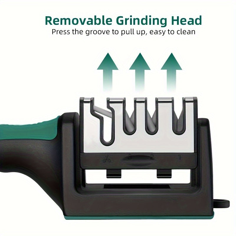 4 Stages Professional Kitchen Knife Sharpener