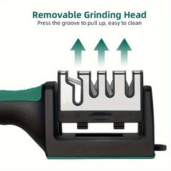 4 Stages Professional Kitchen Knife Sharpener