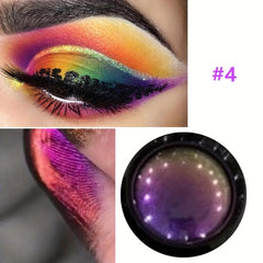 Chameleon Eyeshadow Palette Metallic Glitter Creamy Pigment