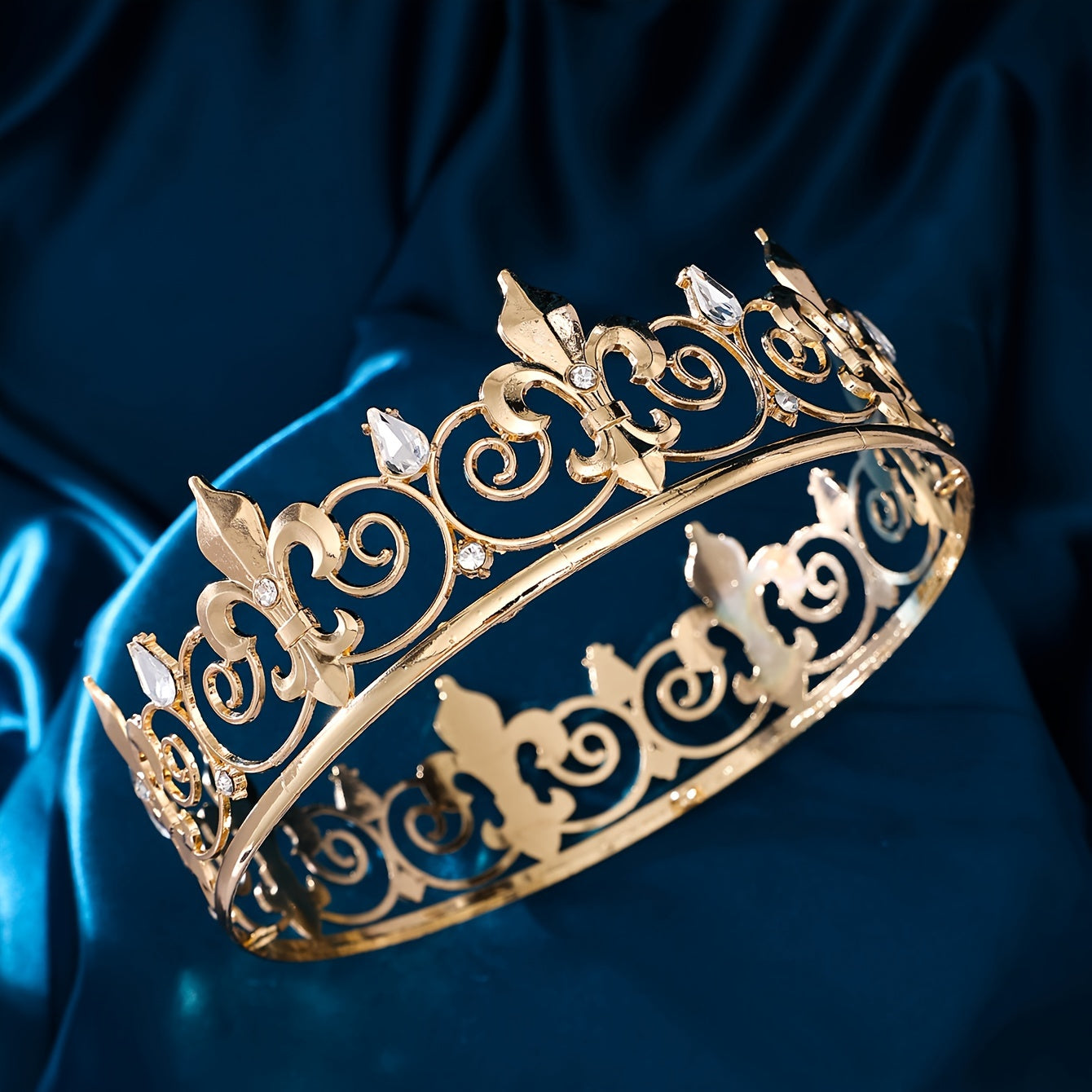 Royal Style Tiara King & Queen Crown Hair Accessories