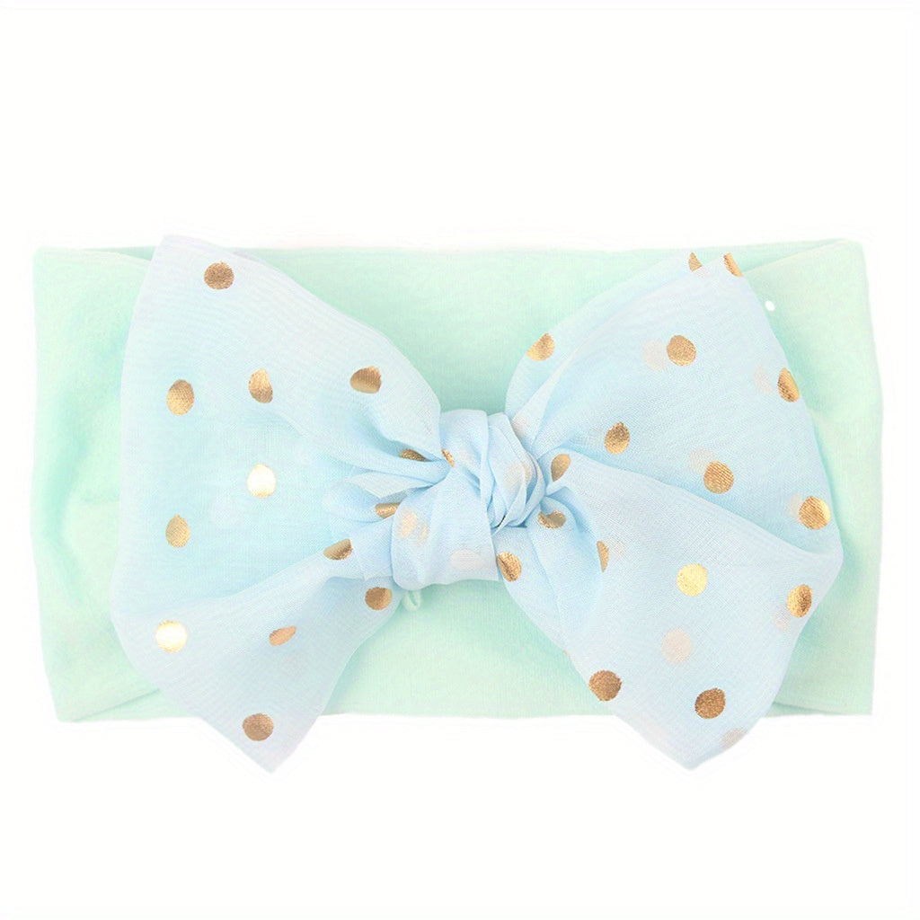 Baby Headbands Dotted Bowknot Hairbands Hair Accessories For Girls