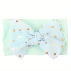Baby Headbands Dotted Bowknot Hairbands Hair Accessories For Girls