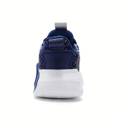 Men's Rotating Buckle Basketball Shoes Non Slip Sneakers