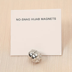 Rhinestone Turban Magnet Buckle Hijab Magnetic Pins Scarf Accessories
