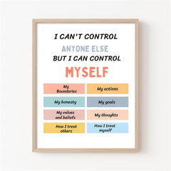 Therapy Office Decor - Mental Health Wall Art