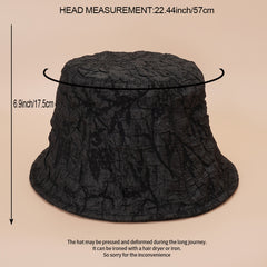 Floral Embroidery Reversible Fisherman Cap