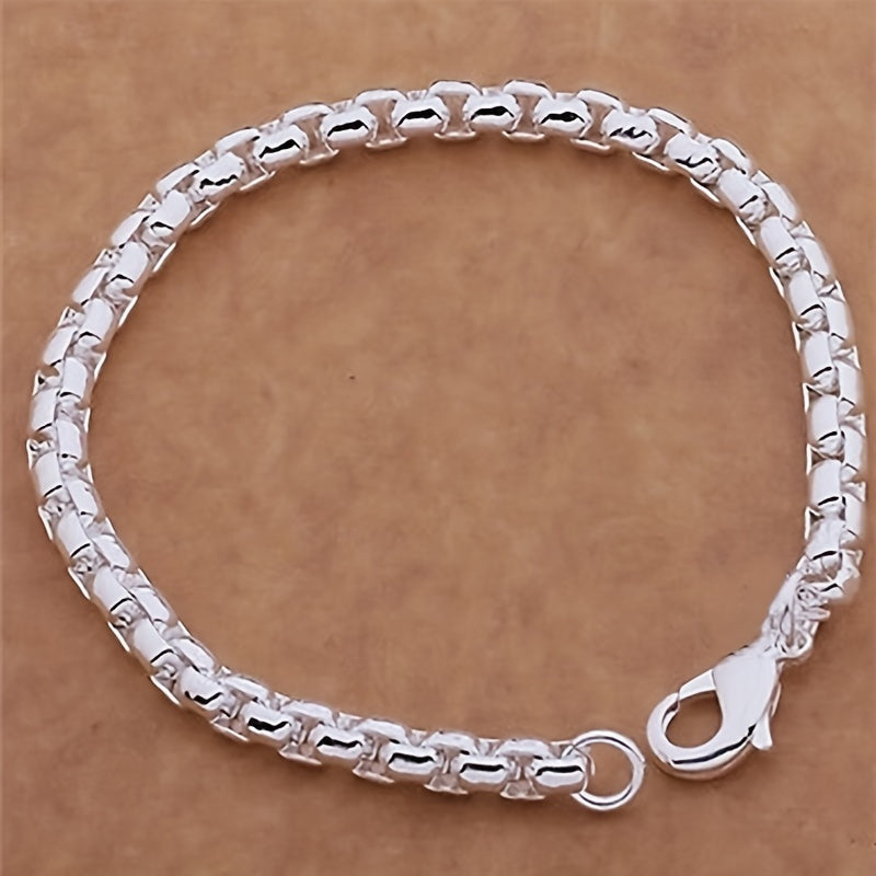 Minimalist Silver Bracelet Jewelry Girls Accessories