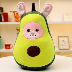 Prince Watermelon Pug Plush Pillow Soft & Squishy Dog Stuffed Animal