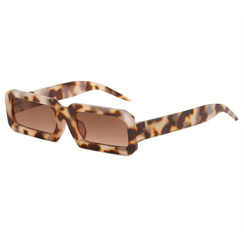 Y2K Rectangle Sunglasses Anti Glare UV400