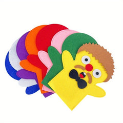 DIY Felt Hand Puppet Kit Create Character Puppets Parties Festive Events